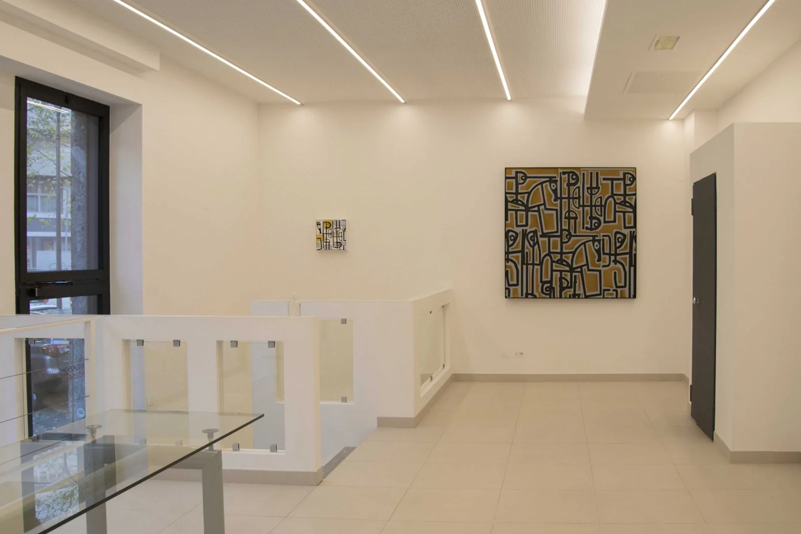 Sala espositiva della Fondazione